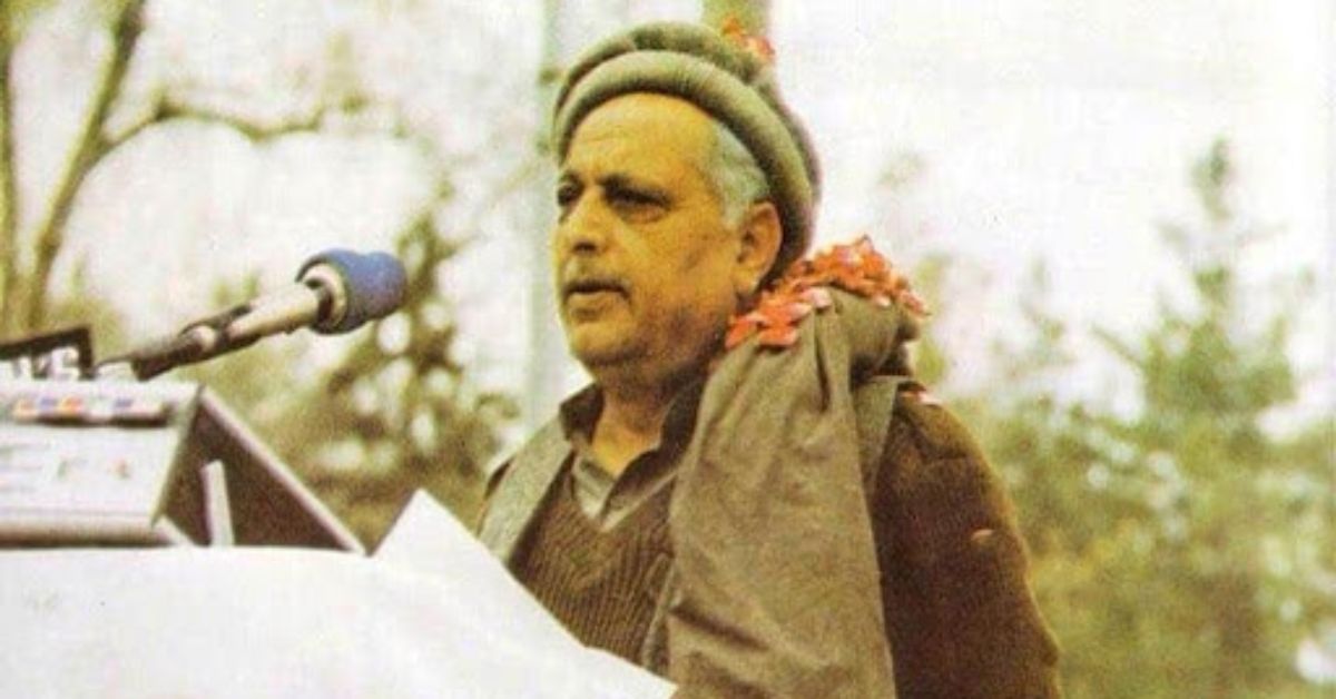 Sher Ali Bacha: The Revolutionary Poet and Politician of Pashtunistan